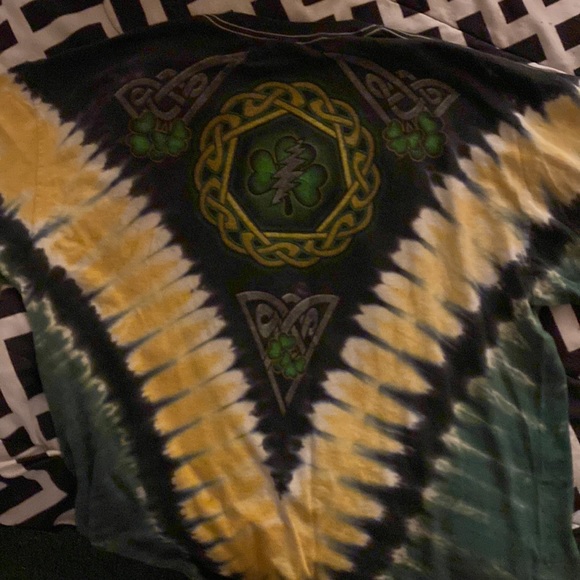 Grateful Dead size 2X mens long sleeve Celtic Grateful Dead shirt by liquid blue - Picture 4 of 4